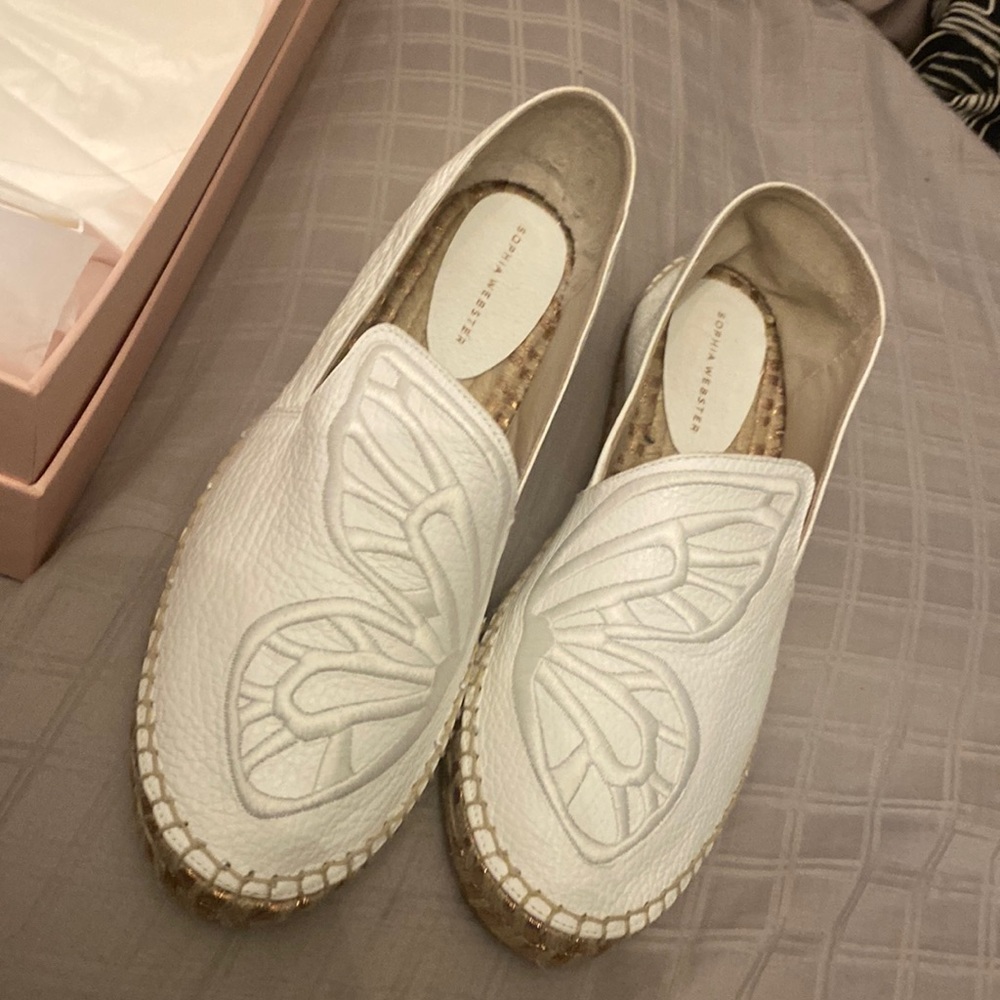Sophia Webster white shoes